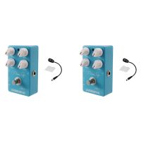 2X Caline Pure Sky OD Guitar Effect Pedal Highly Pure and Clean Overdrive Guitar Pedal Accessories CP-12