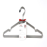 Kowa homeware  Dress Hanger ไม้แขวนเสื้อสแตนเลส 304 KWH- HG004 จำนวน  12 ชิ้น