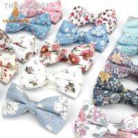 ▨ Fashion New Floral Bow Ties Cotton Print Bowtie Neckties For Men Wedding Party Business Suits Gravata Colorful Butterfly Cravats