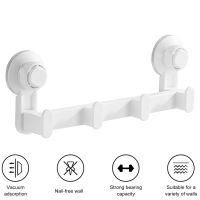 Bathroom Accessories Suction Cup Towel Holder Brush Hook Rack Vacuum Clothes No Drilling Bathroom Toilet Robe Hanger Shelf