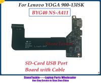 Lamberts StoneTaskin BYG40 NS-A411 for 900-13ISK YOGA900 13ISK USB Card reader board Port Board With