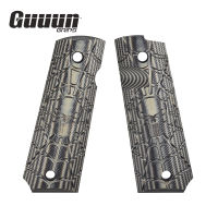 Guuun G10 1911 Grips ด้ามจับสำหรับใยแมงมุมขนาดเต็ม1911 ด้ามปืน ลายกะโหลก