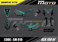 สติ๊กเกอร์วิบาก KAWASAKI KLX150 bf ทั้งคัน Graphic kit สติ๊กเกอร์เคลือบเงา สุดคุ้ม