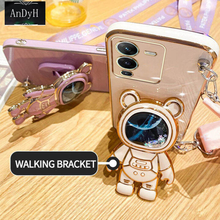 andyh-nbsp-casing-nbsp-for-vivo-v25-pro-5g-phone-nbsp-case-nbsp-cute-nbsp-3d-nbsp-starry-nbsp-sky-nbsp-astronaut-nbsp-desk-nbsp-holder-nbsp-with-lanyard