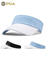 ✼✕❖ American PGA golf hat womens breathable ball cap sun protection peaked cap breathable visor sweat-absorbent hat without top