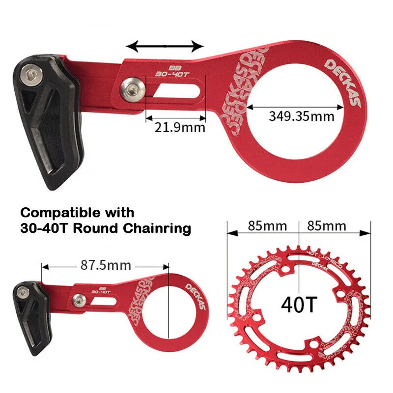 DECKAS Bike Chain Guide MTB 1X System ISCG 03 ISCG 05 Protector Bicycle  Bottom Bracket BB Mount CNC Single Speed Wide Narrow Gear Bicycle Chain  Guide | Lazada PH