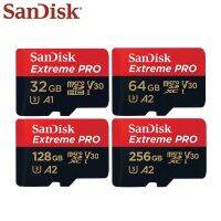 Sandisk Extreme Pro TF การ์ดความจำ256G 128GB 64GB 32GB Microsdhc A2 A1การ์ด Microsd 170เมกะไบต์/วินาที C10 U3อแดปเตอร์ SD การ์ด512G 1T 400G