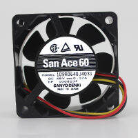 Original 6CM 6025 48V 0.12A 109R0648J4031 3 line speed test server inverter cooling fan