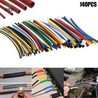 140 Pcs/Set 1-5mm Assorted 2:1 Heat Shrink Tubing Sleeving Wrap Electrical Wire Cable Kit