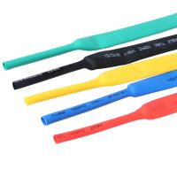 【hot】 1 Meter/ 5Meter 2:1 1mm 1.5mm 2mm 2.5mm 3mm 3.5mm 5mm 6mm 7mm 8mm10mm 13mm Color Shrink Tube Cable ！