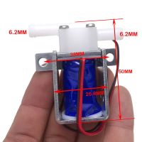 【LZ】ஐ♘  Válvula de solenoide do ar da água da válvula de água do solenóide pequeno de 2 vias para a fonte bebendo dc 12v micro normalmente fechado n/c mini