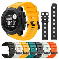 xiaozh 22mm Watch Strap For Garmin Instinct Smart Watch Band Replacement Silicone Watchband for Garmin Instinct