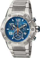 Invicta Mens Speedway 51.5mm Stainless Steel Chronograph Quartz Watch, Silver (Model: 19527)