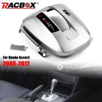 คอนโซลกลาง Shifter แผ่นปิดสำหรับ Honda Accord 2008 2009 2010 2011 2012 Dark Silver Gear Lever Trim ฝาครอบเปลี่ยน