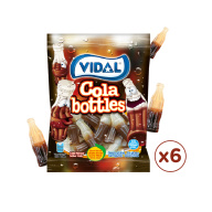 6 Gói kẹo dẻo chai vị Cola Vidal 100g gói, không Gluten thumbnail
