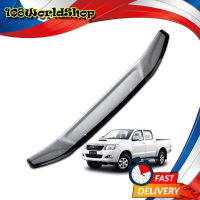 Bug Guard สี Silver Hilux Vigo Champ Toyota 2, 4 ประตู ปี2011-2015 ขนาด 147x15x7 มีบริการเก็บเงินปลายทาง