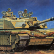 TRUMPETER Bộ kit mô hình xe tăng Challenger 2 Tỷ lệ 1 35 Mô hình Quân sự