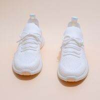 【A Creatively060】 รองเท้าผู้หญิง2022 SpringNew Stings Walking Flying Wovenslip รองเท้าผ้าใบสุภาพสตรี