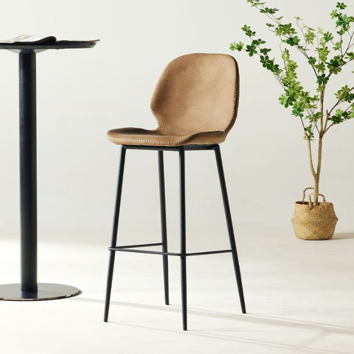 Bar Stool High Chair Dining Chair Bar High Chair Nordic Light Luxury