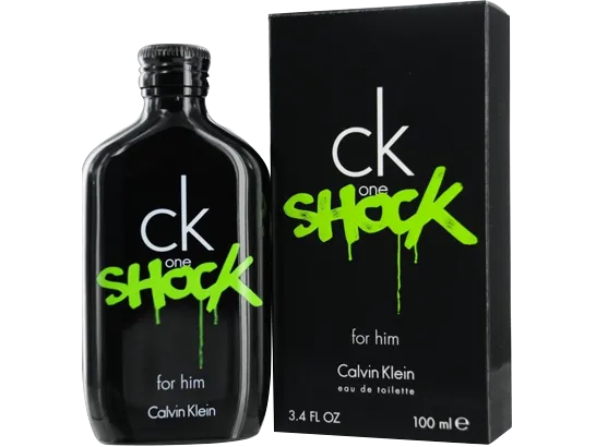 calvin klein one shock for him 100ml