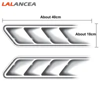 LA 1ชุดการจำลอง3D สติกเกอร์รถระบายอากาศรูปแบบการปรับเปลี่ยนส่วนบุคคลสติกเกอร์ตกแต่ง【fast】