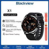 ZZOOI Blackview X1 Smart Watch IP68 Waterproof Heart Rate Sports Clock Sleep Monitor Free Shipping for Xiaomi Huawei IOS Phone