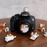 original cartoon cute cat camera 49mm lens cap 58 cat cat 40.5 dustproof protective cover hot shoe universal type