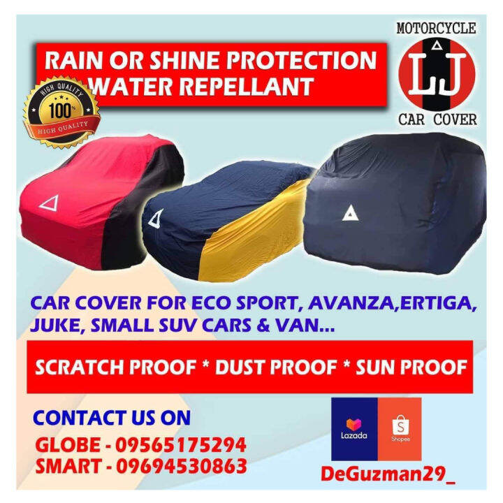 Waterproof Lightweight Nylon Car Cover For FORTUNER/MONTERO/PAJERO