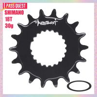 PASS Chainring ติดตั้งโดยตรง18/22/24/2628/30/32/34/36/38/40/40/42/44T จานแคบกว้างสำหรับ M9100 M8100 M7100 N6100 Deore XT