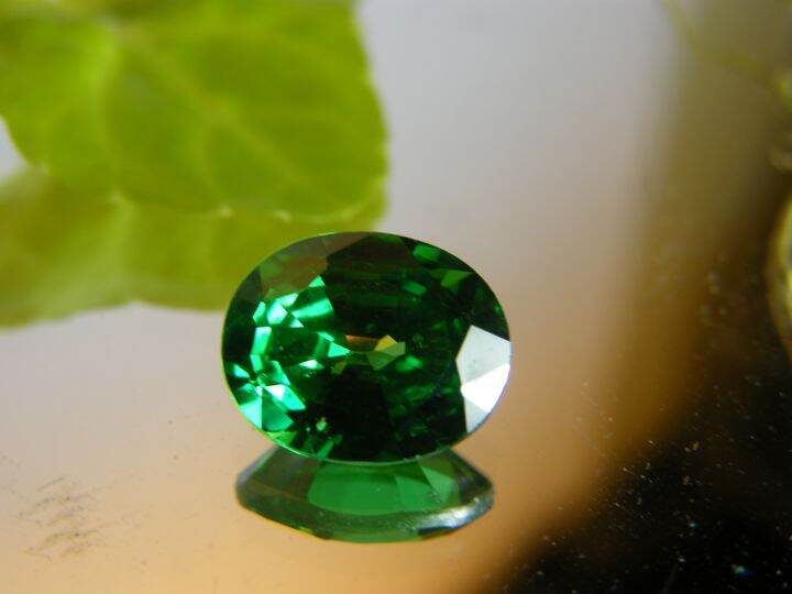 มรกต-1-เม็ด-cz-เพชรรัสเซีย-เนื้อแข็ง-พลอย-รูปไข่-green-emerald-lab-made-oval-shape-5x4-มม-mm-0-50-กะรัต-carats-1-เม็ด