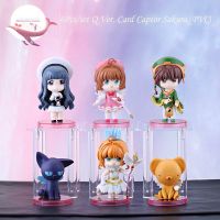 สไตล์ 6-11 ซม. อะนิเมะ การ์ด Captor SAKURA miku รุ่น Q ฟิกเกอร์ PVC Kawaii ของเล่นรถ เครื่องประดับ เด็ก เด็กผู้หญิง ของขวัญ 6 ชิ้น / เซตa a