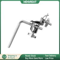 WDGREAT กลอง Cowbell Clamp สากล,กลอง Cowbell Mount สำหรับกลองฉิ่งขนาดเล็ก