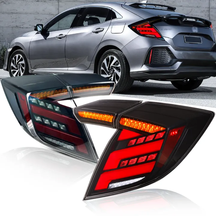 LED Tail Lights for Honda Civic Type R Hatchback FK7 FK8 Tail Light