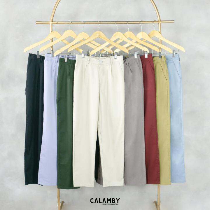 Baggy Pants (American Drill) - CALAMBY | Lazada Indonesia