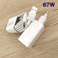 [CNIU digital accessories] สำหรับ Xiaomi Mi 13 12 11 T Pro Charger 67W เทอร์โบอแดปเตอร์ชาร์จแบตเตอรี่ความเร็วสูง6A Type C สาย Poco X3 X4 Redmi Note K50Pro