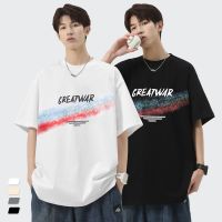 Short sleeve T-shirt summer tide male money loose mens popular logo American boys summer money printing mens summer clothes --ntx230801☢☋∋