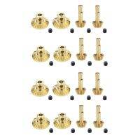 16Pcs Brass Front &amp; Rear Axle Gear Drive Shaft Gear Upgrade Accessories for WPL C14 C24 B24 B36 MN D90 D99 MN99S Parts