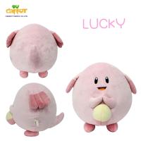 POKEMON ตุ๊กตาโปเกมอน ตุ๊กตา ลักกี้ Chansey ขนาด 10 นิ้ว (สินค้าลิขสิทธิ์แท้ จากโรงงานผู้ผลิต)