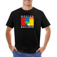 Master Builder T-Shirt Funny T Shirt Cute Tops Fruit Of The Loom Mens T Shirts