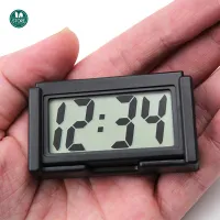 Mini Exquisite Car Clock Auto Car Truck Dashboard Time Convenient Durable Self-Adhesive Bracket Vehicle Electronic Digital Clock