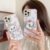 เคสโทรศัพท์มือถือ ลายการ์ตูนแมวมารีน่ารัก 3D พร้อมขาตั้ง สําหรับ  14 Pro Max 14 Plus 13 Pro Max 12 Pro Max 11 Pro Max Xs Max XR 7 8 Plus