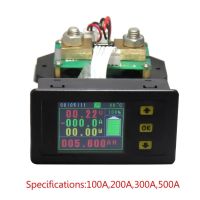 200A 100A DC 120V 48V 96V ตัววัดแรงดันไฟฟ้าในปัจจุบันกิโลวัตต์วัตต์มิเตอร์ตรวจสอบกำลังไฟ12V 24V 48V 96V