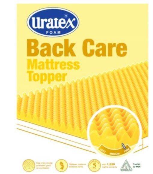 URATEX 100 GENUINE BACK CARE EGG CRATE (YELLOW FIRM FOAM) Lazada PH
