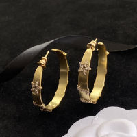 Fashion Classic Foop Vintage High Quality Womens Earrings Free Shipping With Stones Anniversary Gift Hoop Earring Jewelry