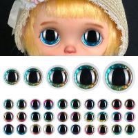 【YF】♧♞  14/16/18/20/25mm Puppet Supply Plastic Color Accessories3D Glitter Safety Eyes Amigurumi Crochet