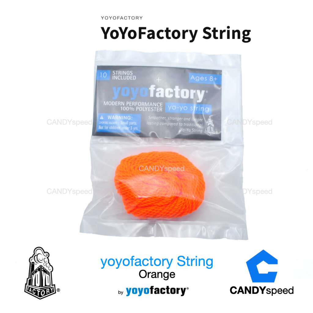 yoyo โยโย่ yoyofactory String 10-Pack เชือกโยโย่ | by CANDYspeed