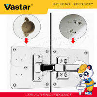 Vastar บานพับซ่อมแผ่นสแตนเลสตู้ประตูบานพับแผ่นสกรูที่มีใบอนุญาต