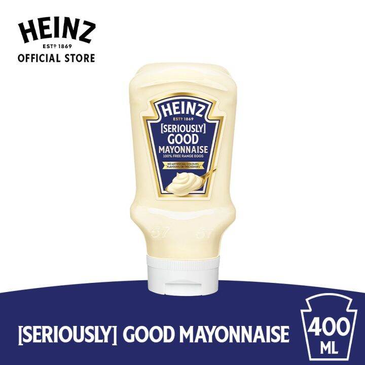 Heinz Seriously Good Mayonnaise Squeeze Bottle 400ml Lazada PH