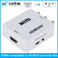 HDMI เข้ากันได้กับอาร์ซีเอ AV CVSB Lr วิดีโอ Scaler แปลงกล่อง HD 1080จุดวิดีโอคอมโพสิตอะแดปเตอร์ HDMI2AV อะแดปเตอร์สนับสนุน NTSC PAL