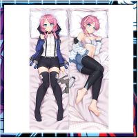 ยาพิษสีน้ำเงิน Arknights Dakimakura Akagi อะนิเมะสาวกอดปลอกหมอนร่างกาย